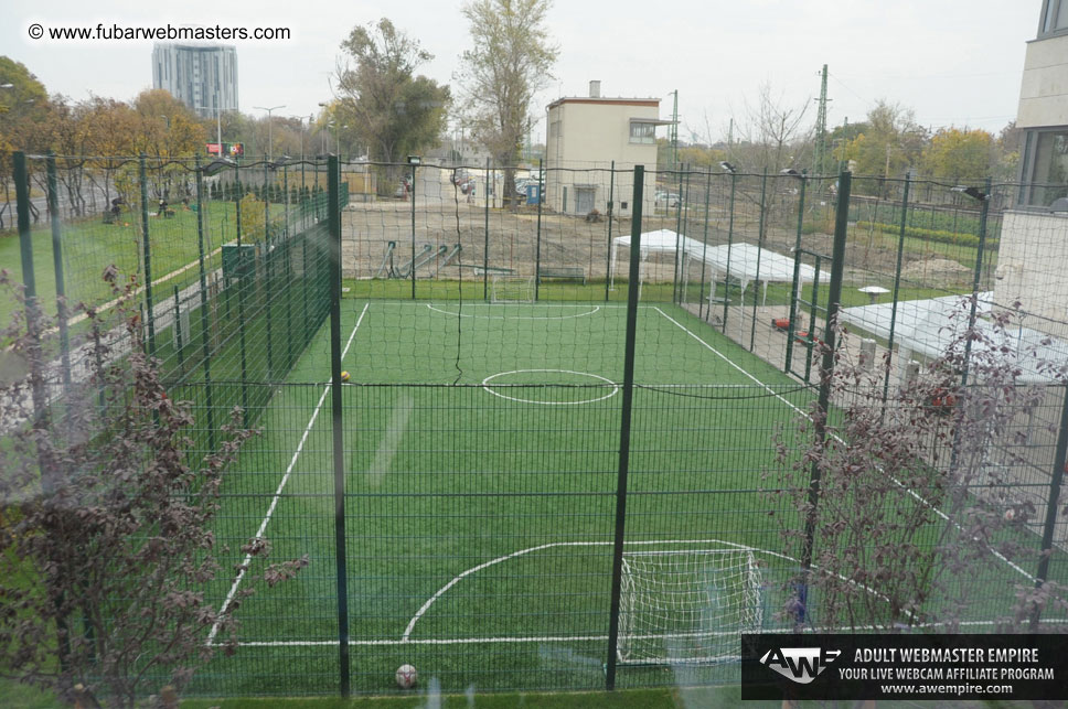 Visit to AWE offices, Budapest, Hungary