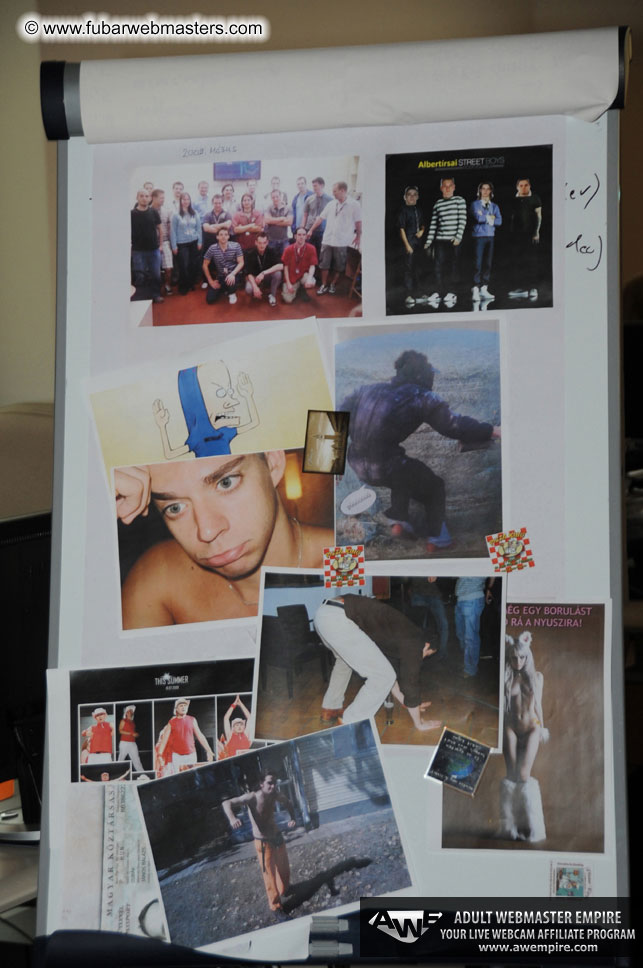 Visit to AWE offices, Budapest, Hungary