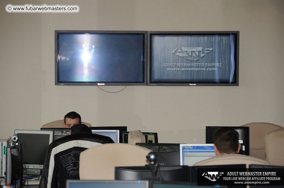 Visit to AWE offices, Budapest, Hungary