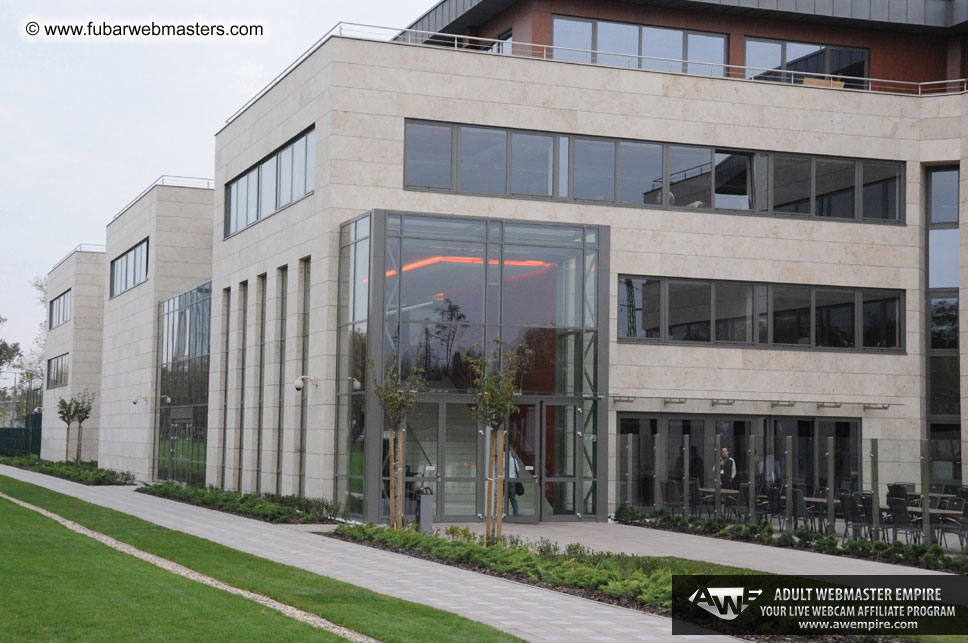 Visit to AWE offices, Budapest, Hungary