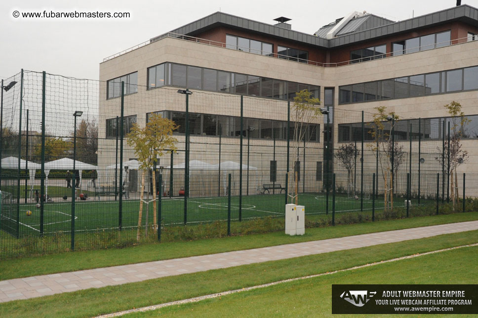 Visit to AWE offices, Budapest, Hungary