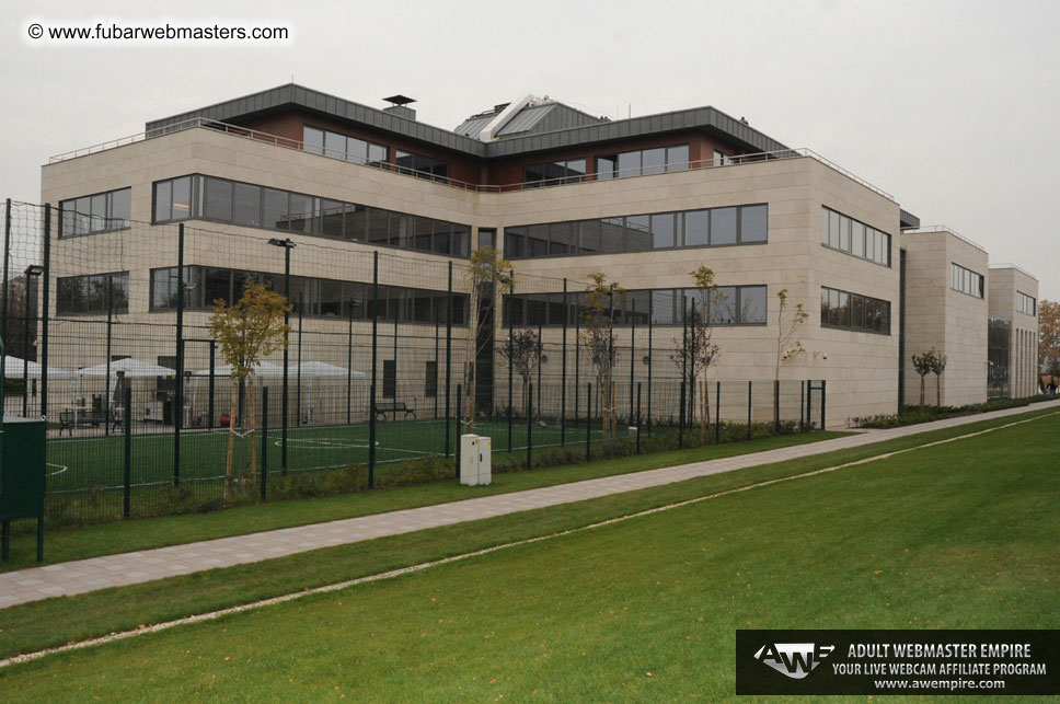 Visit to AWE offices, Budapest, Hungary