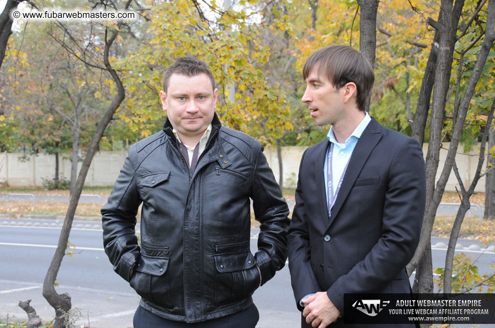 Visit to AWE offices, Budapest, Hungary