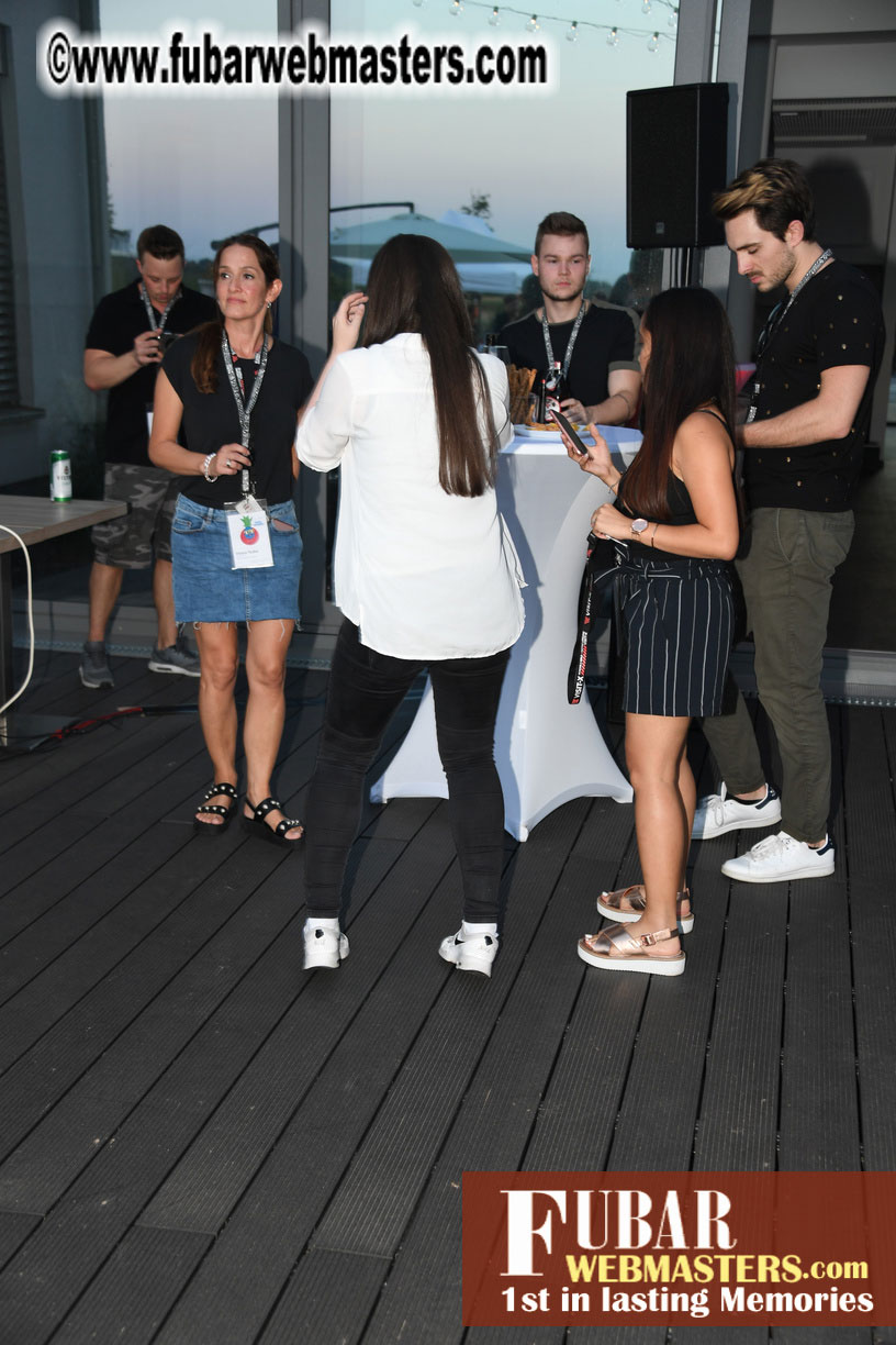 Thursday Night Pre-party at Visit-X Offices