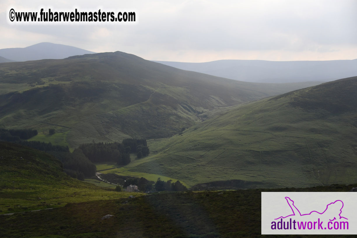 side tour after the Wicklow Mountains