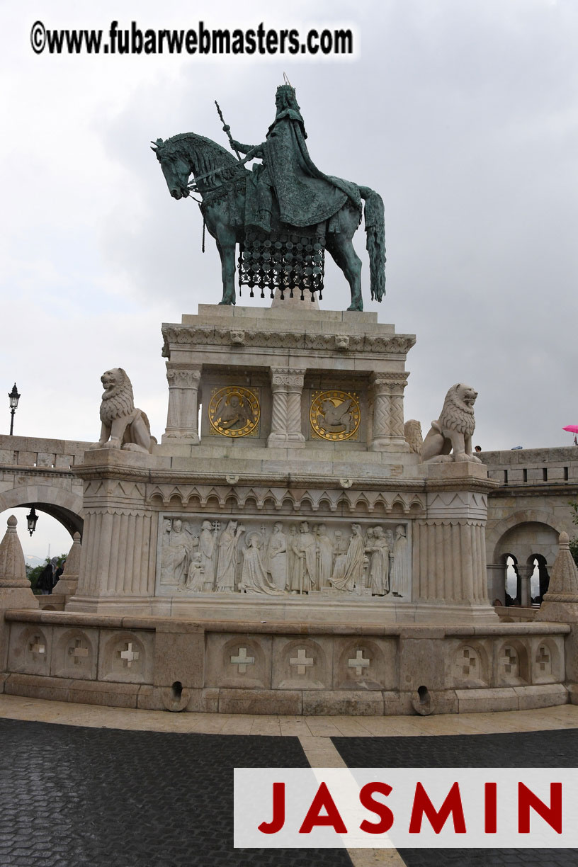 City Sightseeing and Lunch @ Halasz Bastya 
