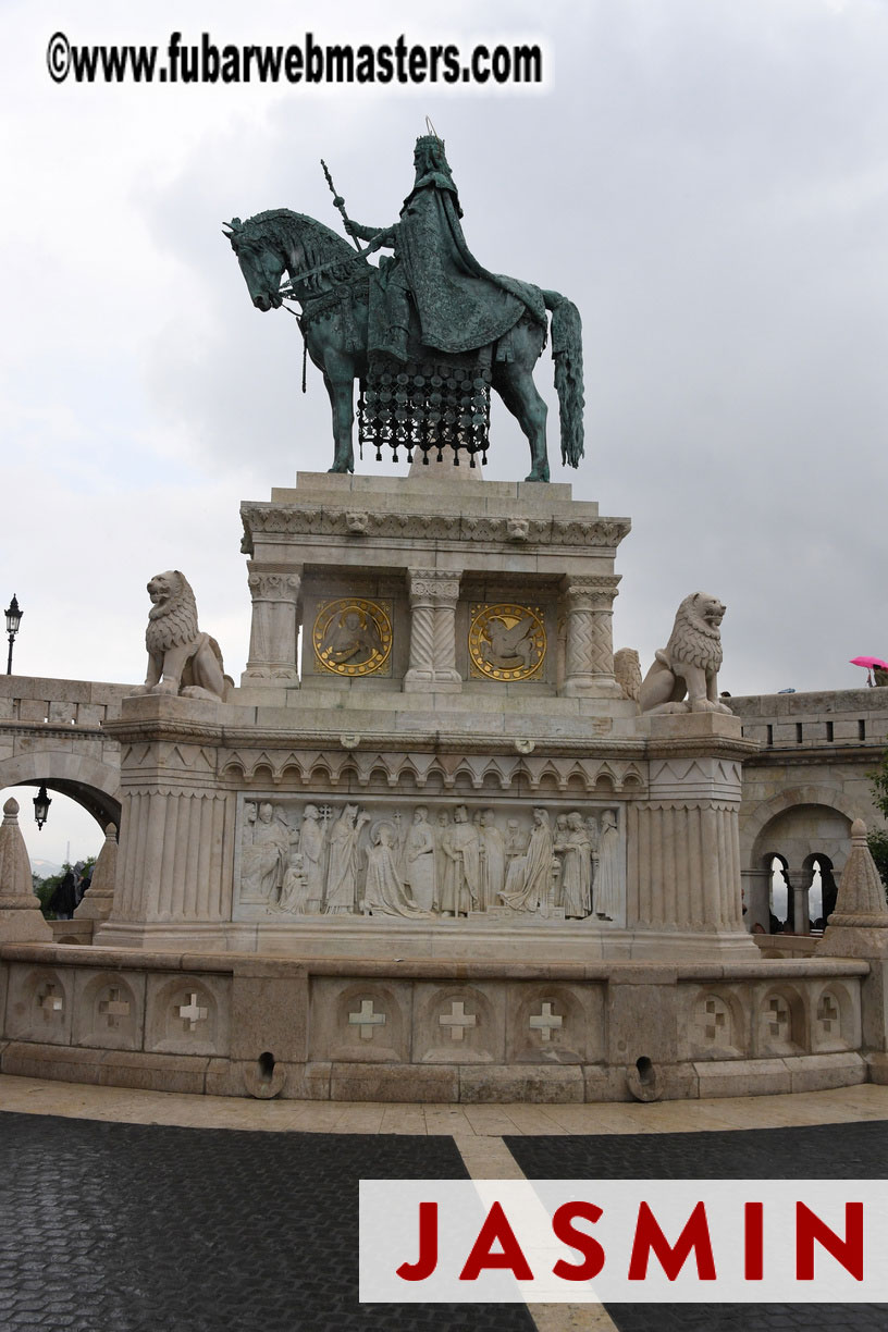 City Sightseeing and Lunch @ Halasz Bastya 