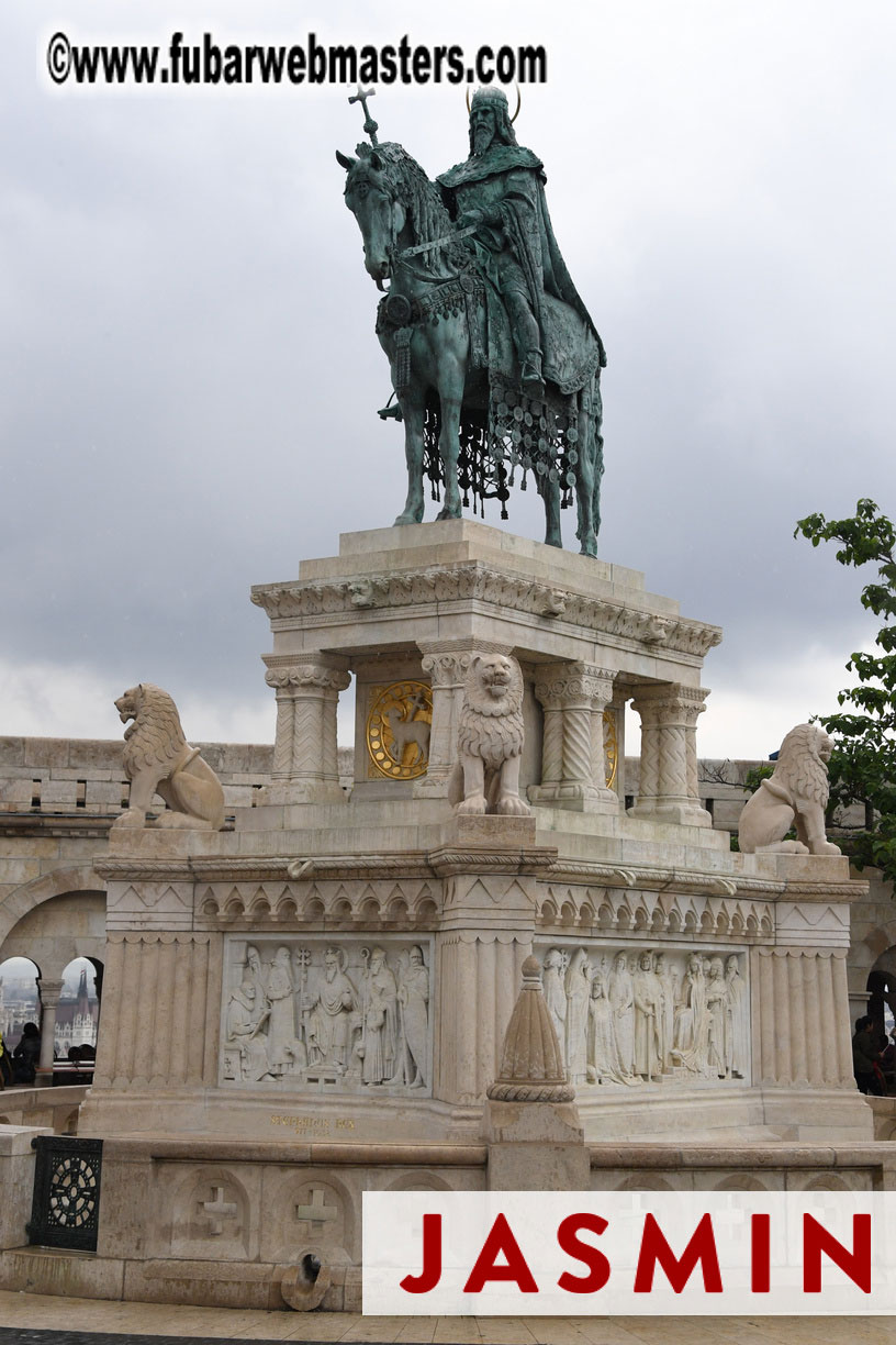 City Sightseeing and Lunch @ Halasz Bastya 