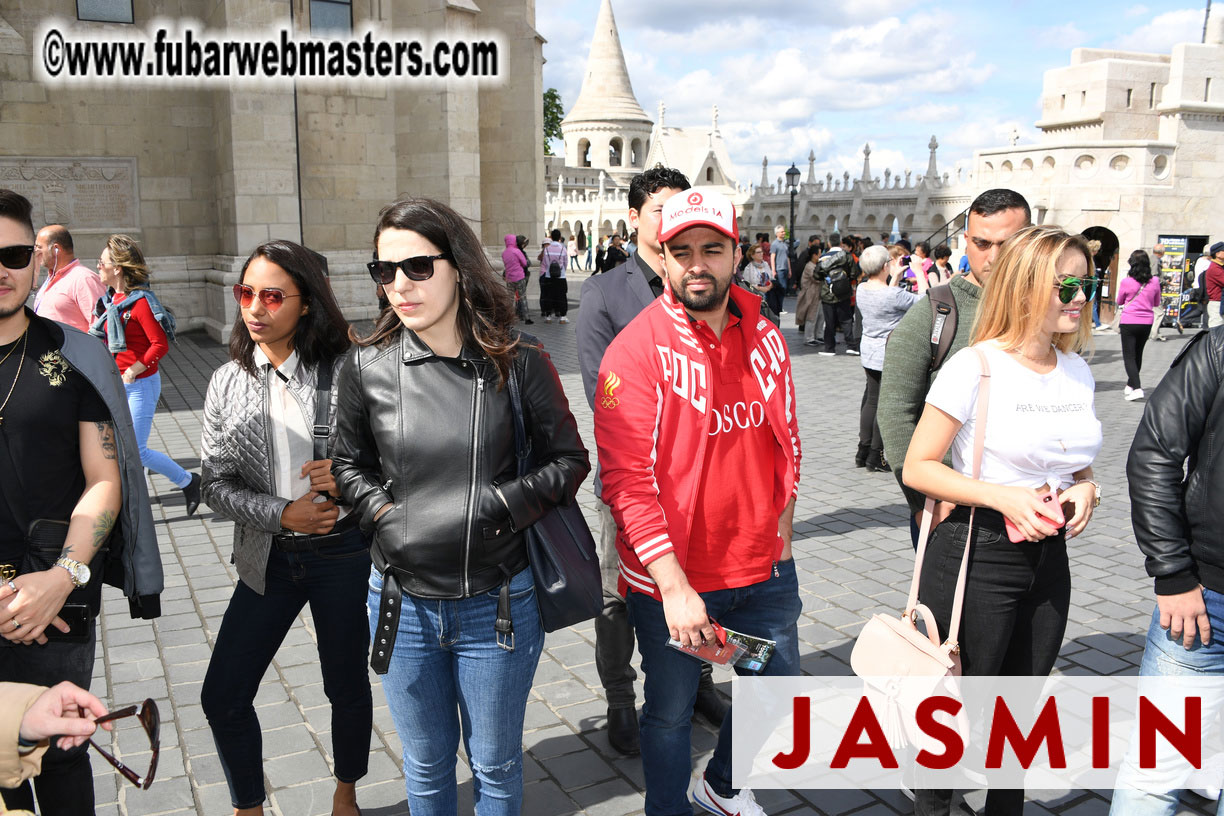 City Sightseeing and Lunch @ Halasz Bastya 