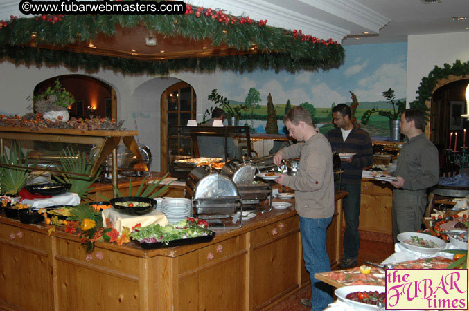 Dinner at the Hotel Restaurant