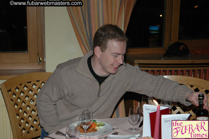 Dinner at the Hotel Restaurant