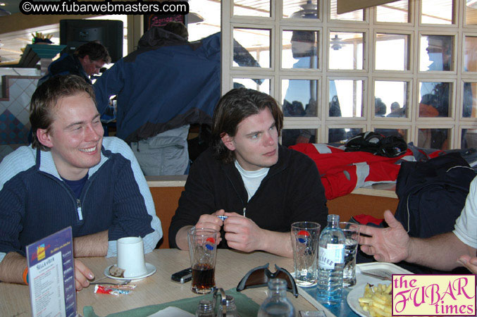 Lunch & Skiing