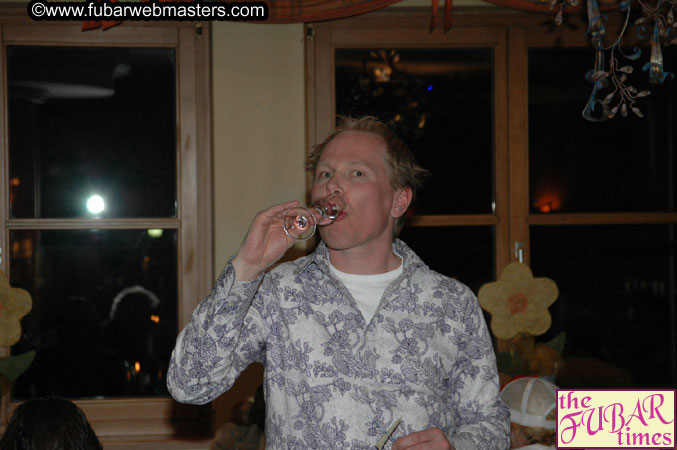 Dinner in Hotel Restaurant Wednesday Night