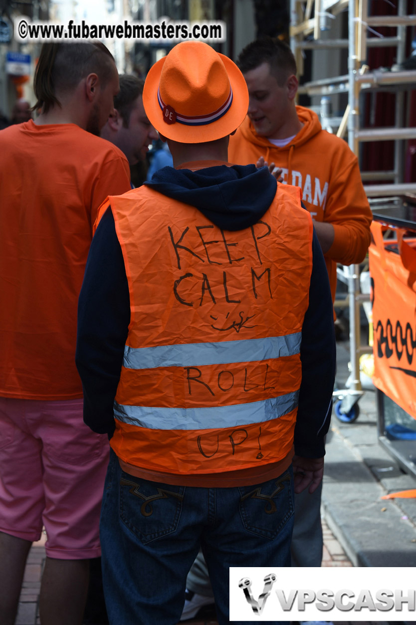 Kings Day in Amsterdam