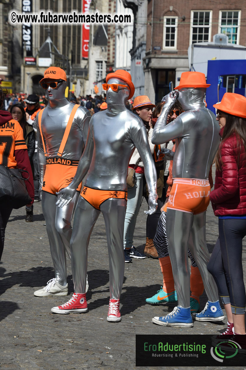 Kings Day in Amsterdam