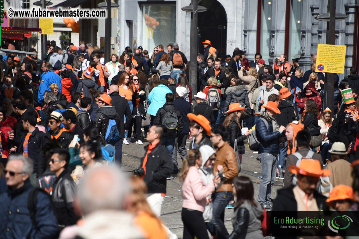 Kings Day in Amsterdam
