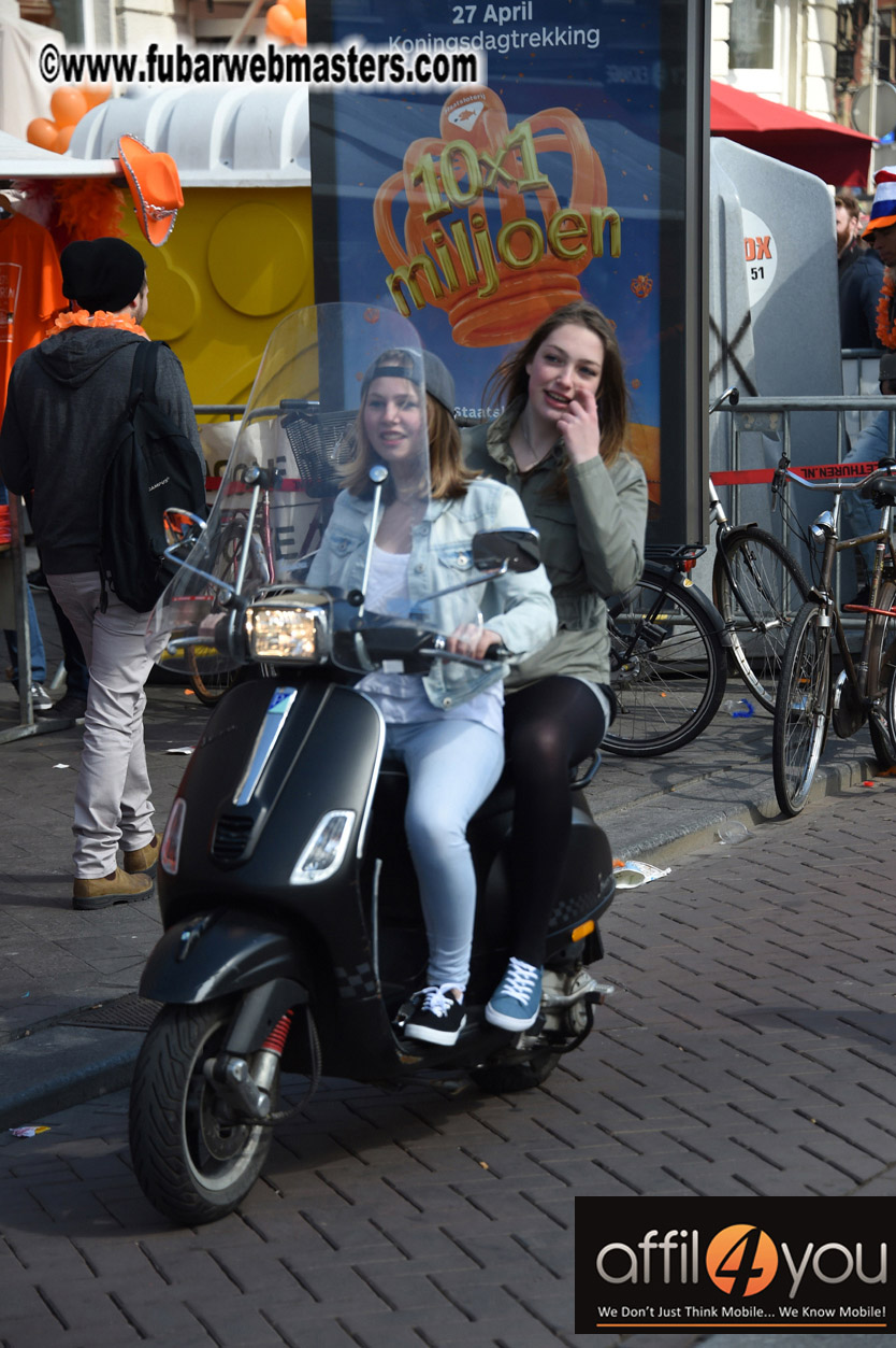 Kings Day in Amsterdam