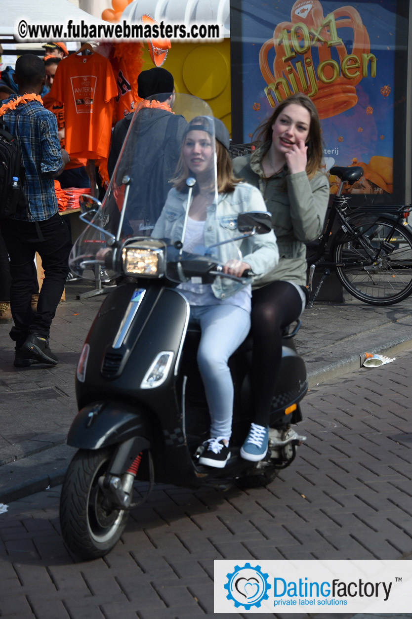 Kings Day in Amsterdam