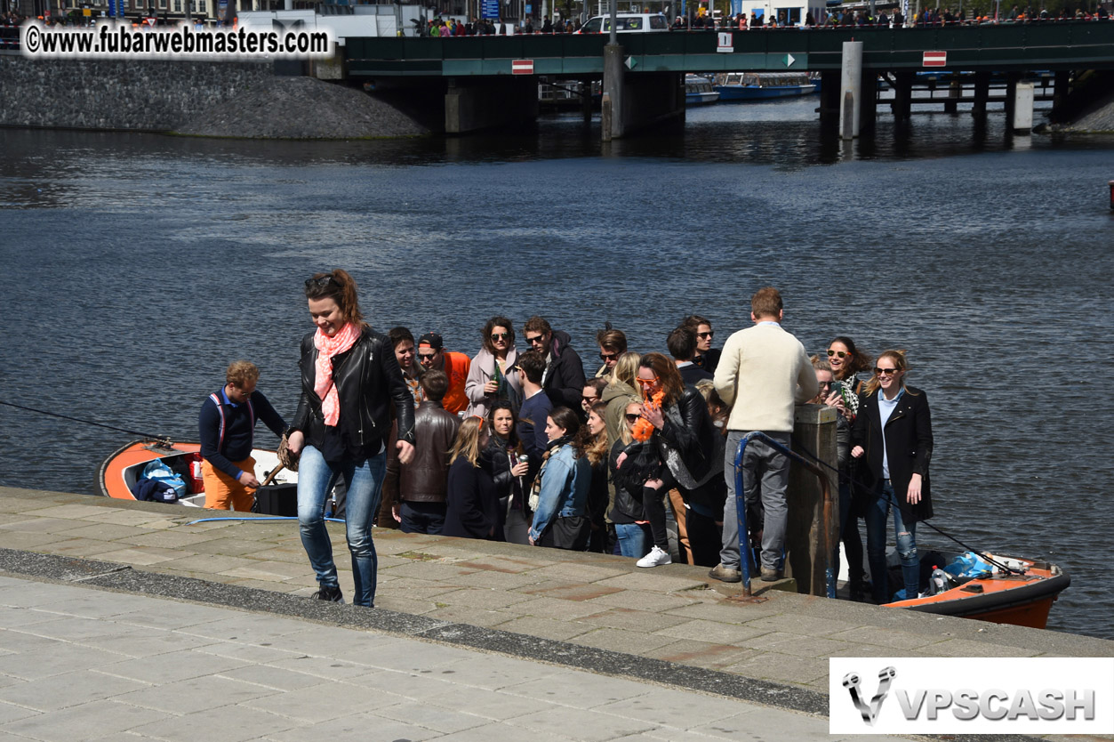 Kings Day in Amsterdam