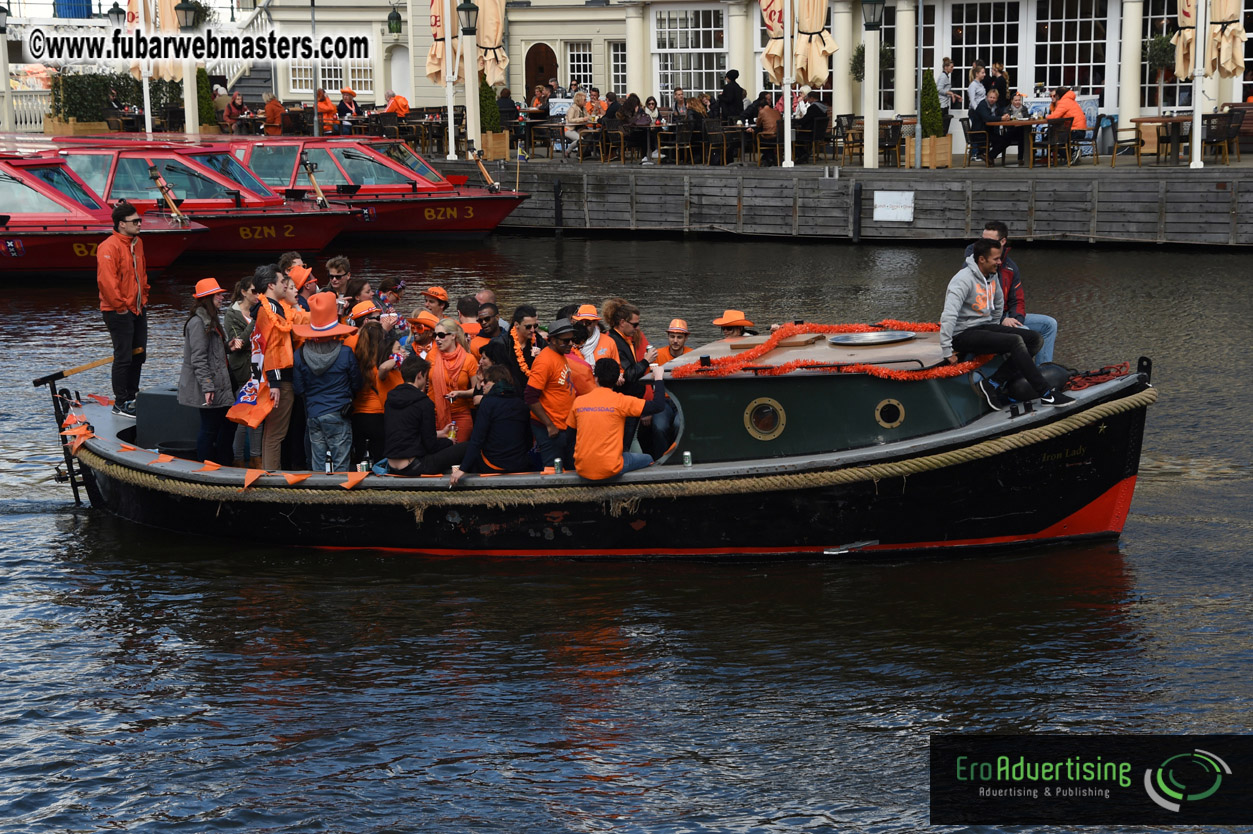 Kings Day in Amsterdam