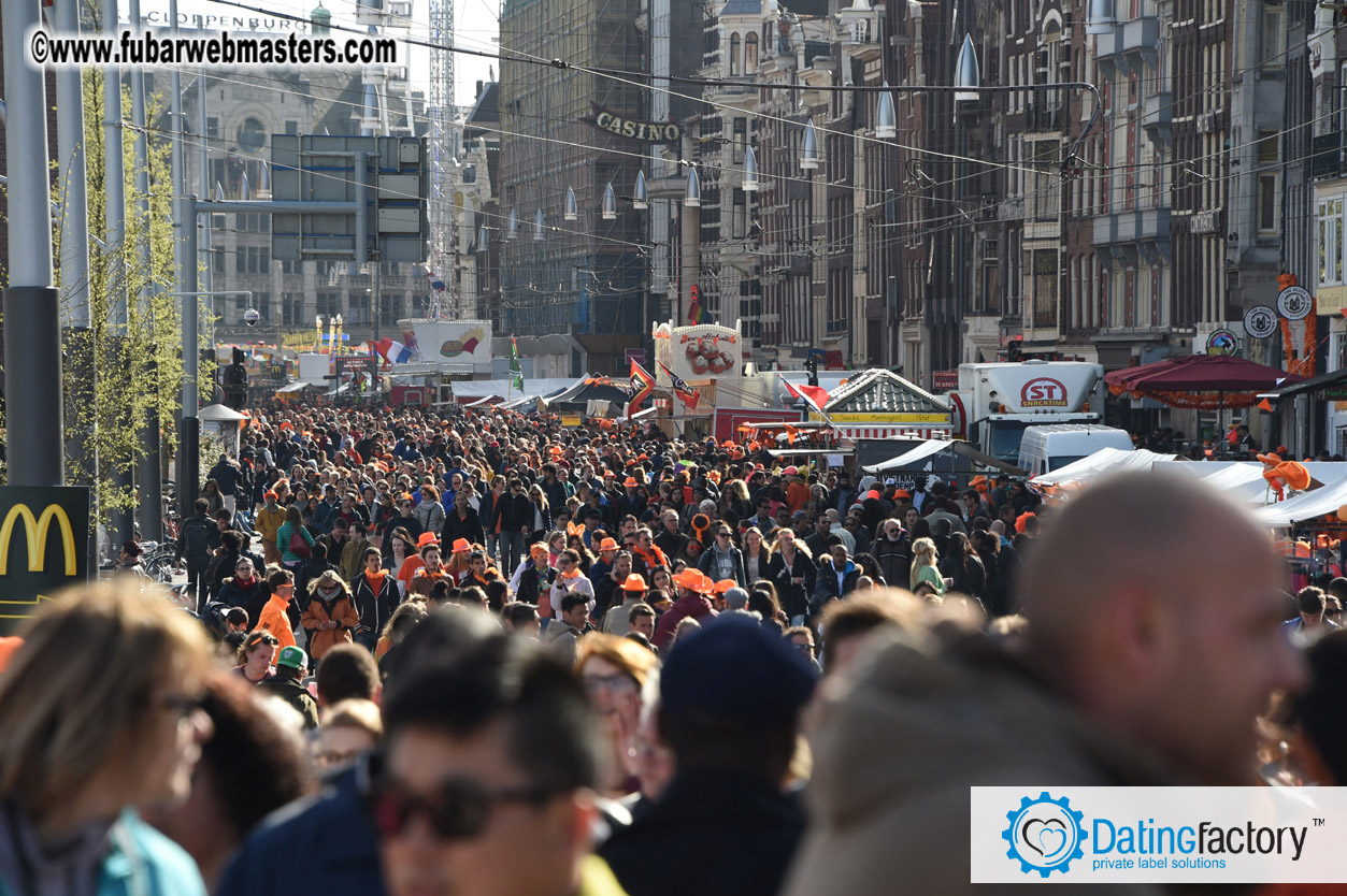Kings Day in Amsterdam