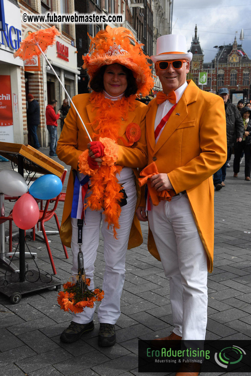Kings Day in Amsterdam