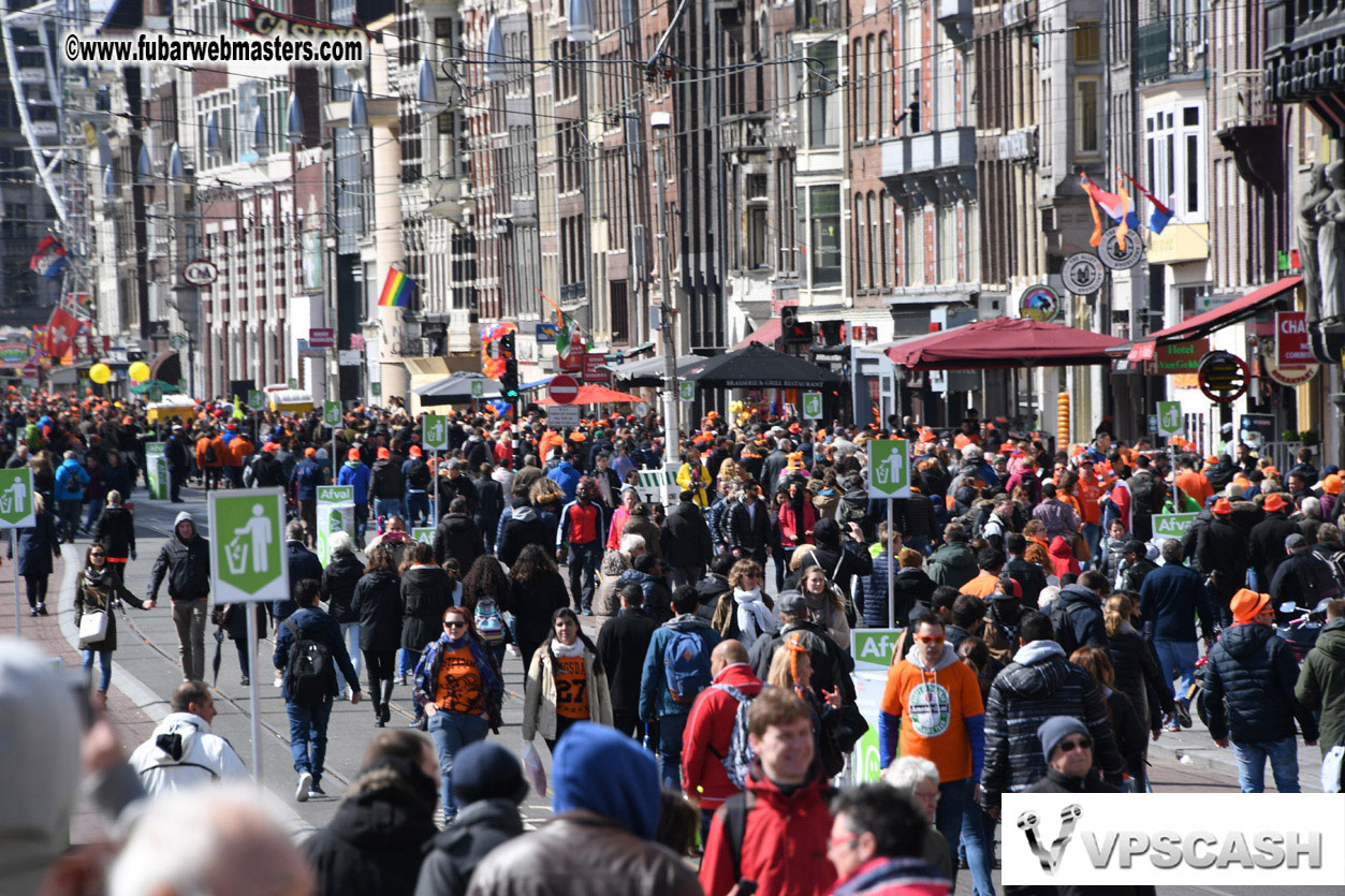 Kings Day in Amsterdam