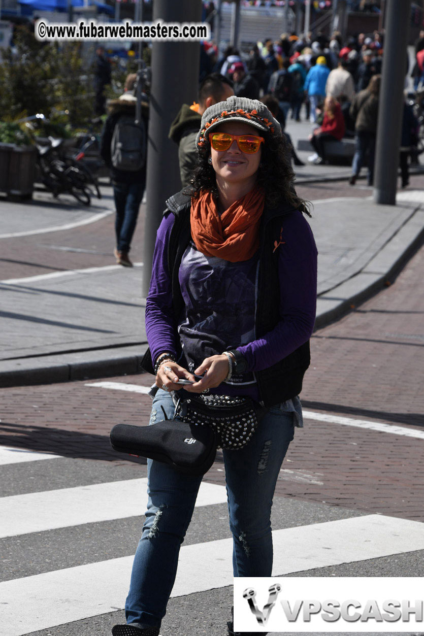 Kings Day in Amsterdam