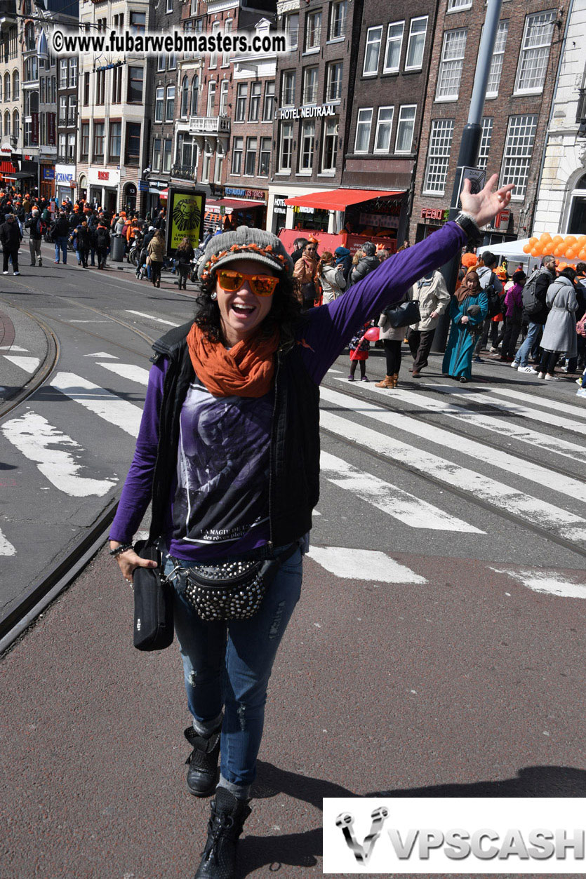 Kings Day in Amsterdam