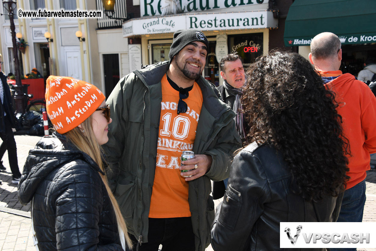 Kings Day in Amsterdam