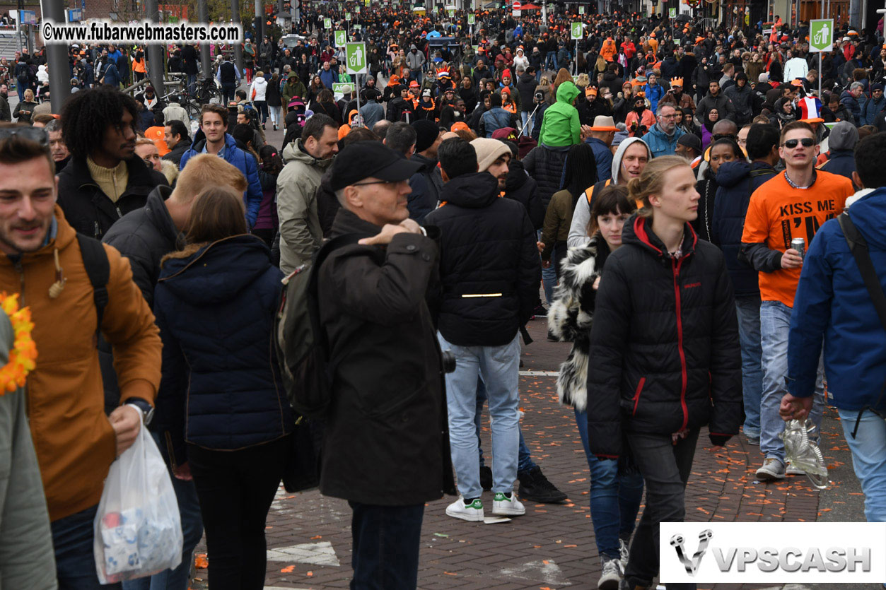 Kings Day in Amsterdam