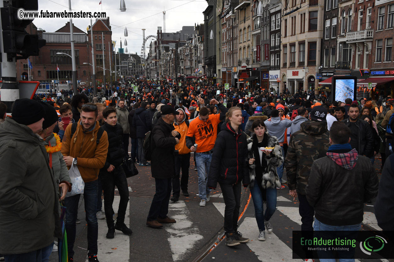 Kings Day in Amsterdam