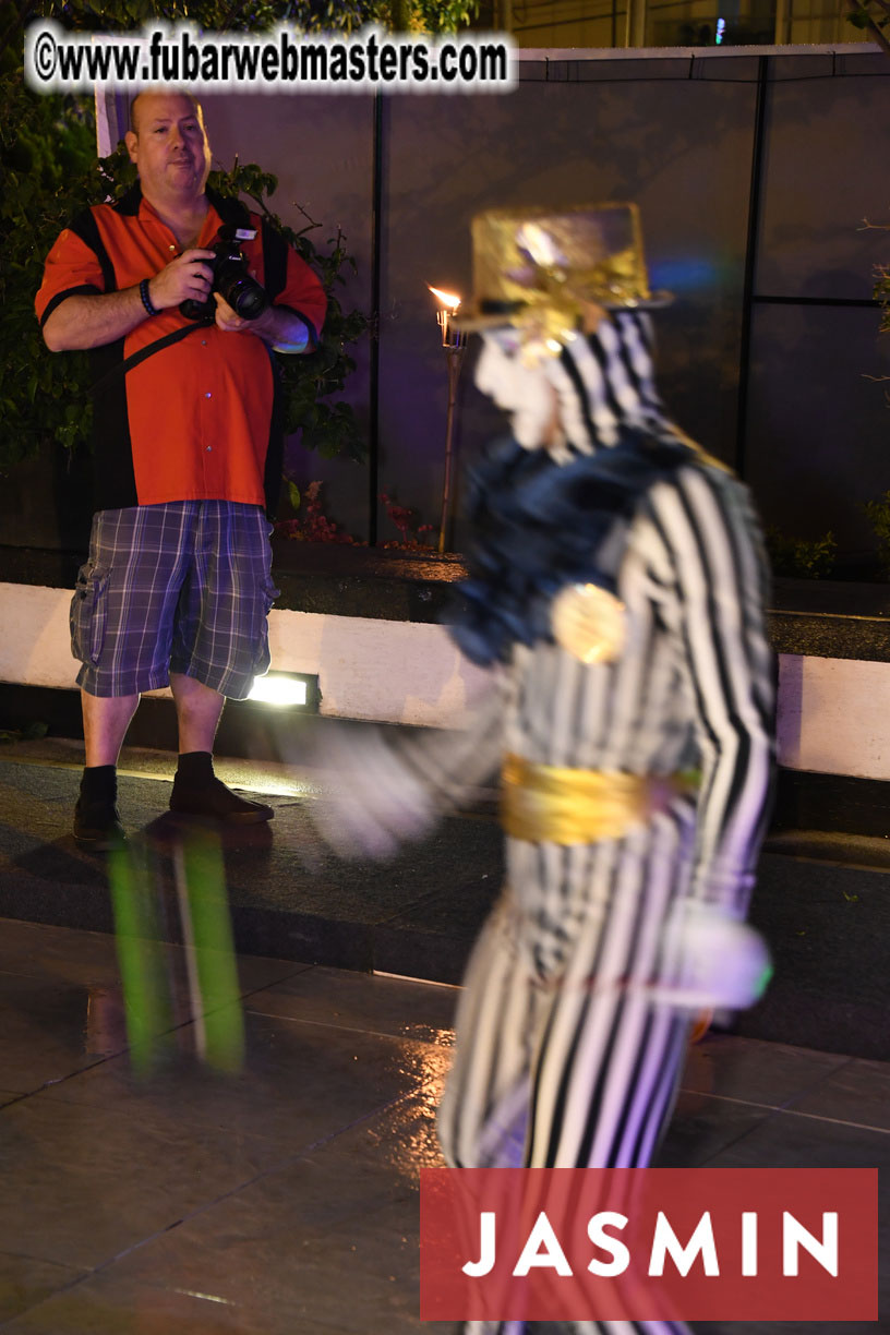 Welcome party: Pink and black party