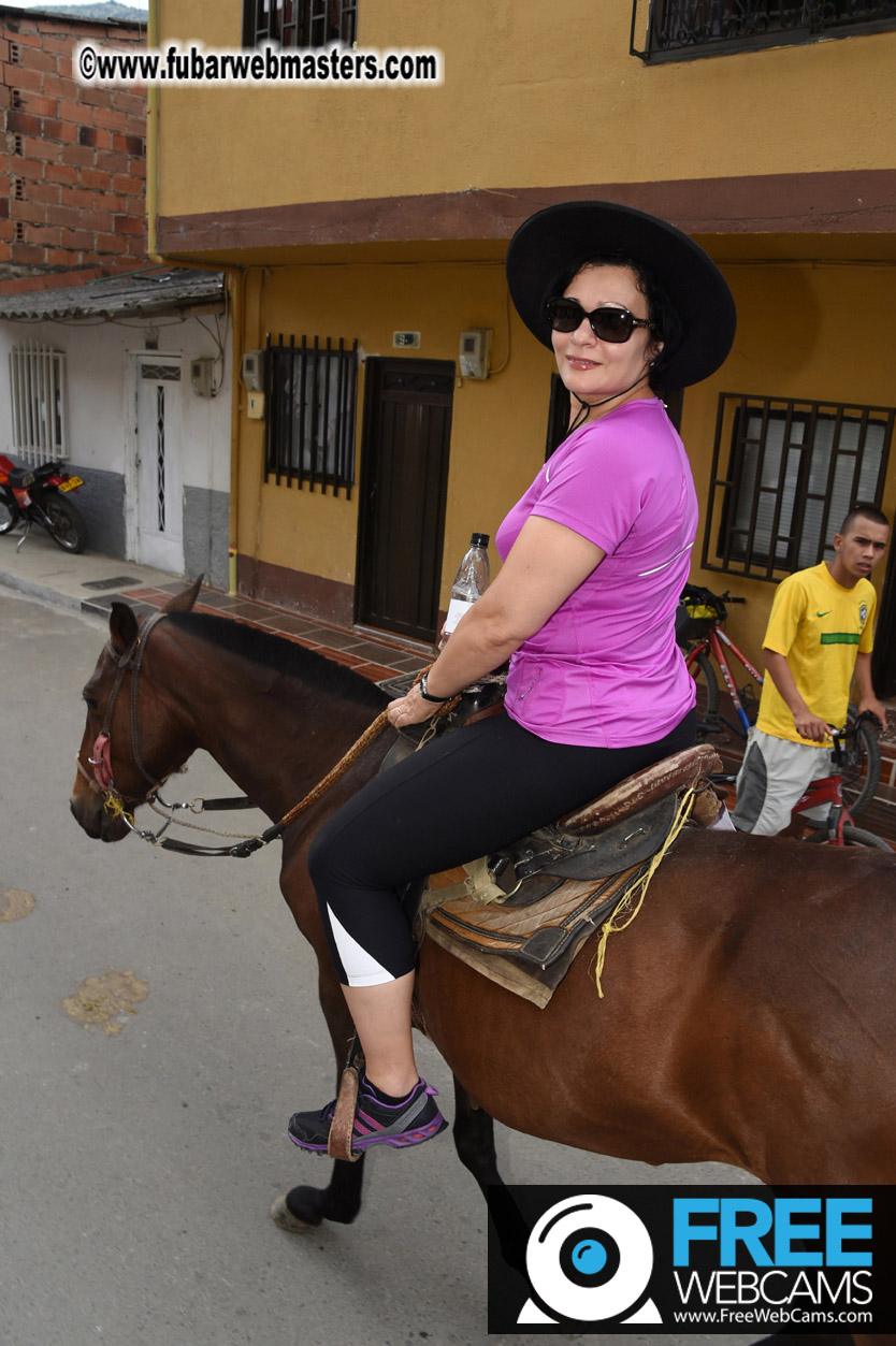 Horseback Riding Colombian style tour
