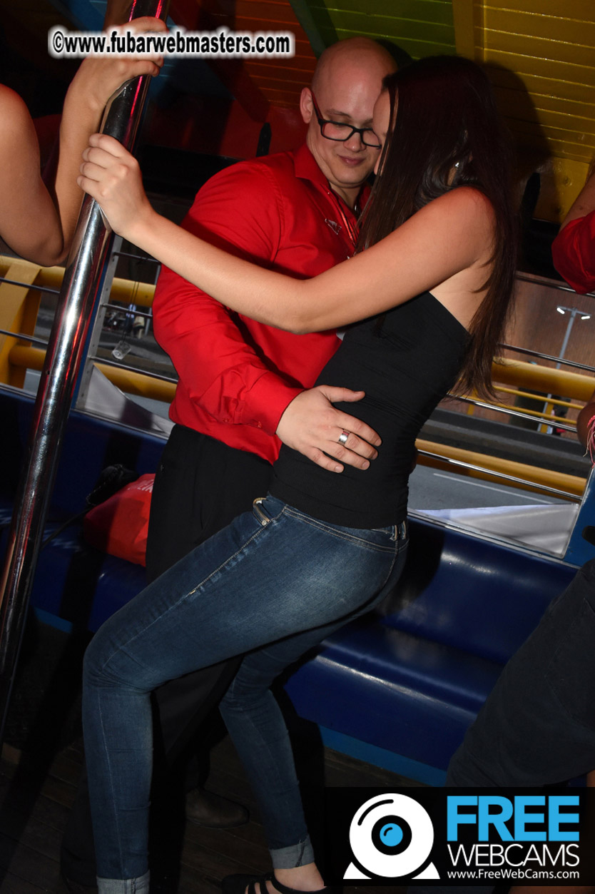 Colombian Chiva party bus tour.