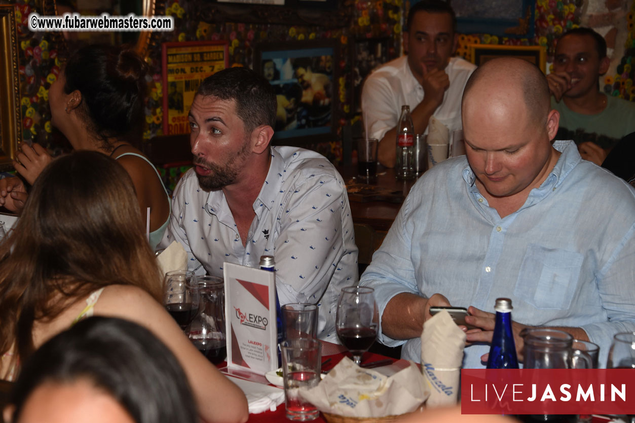 Preshow VIP Sponsors Dinner and Networking