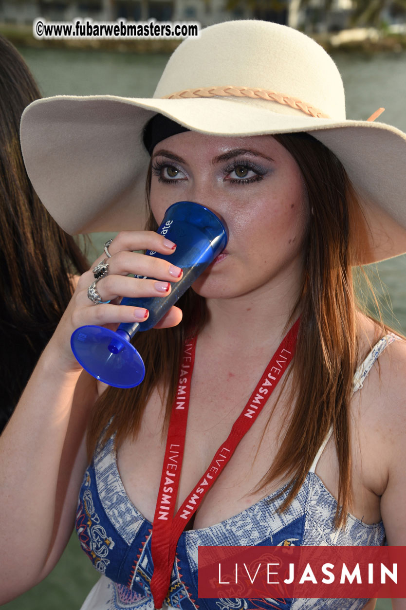 Champagne Networking Pirate Boat