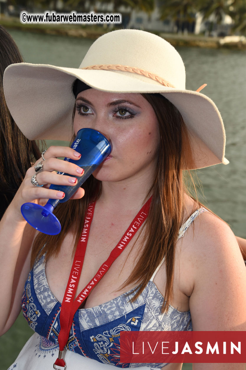 Champagne Networking Pirate Boat