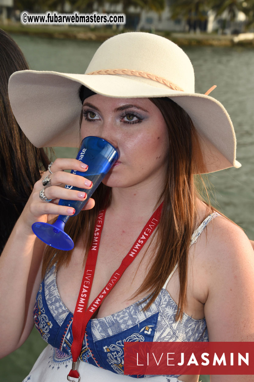 Champagne Networking Pirate Boat