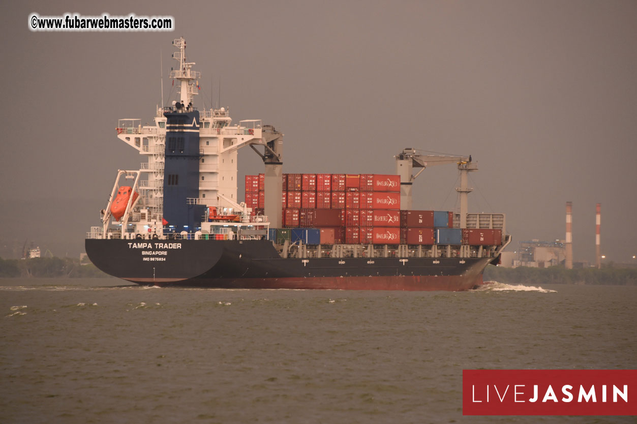 Champagne Networking Pirate Boat