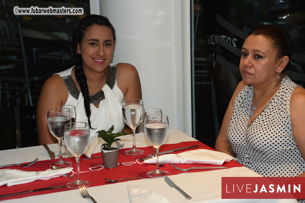 Models, Studios and Webmasters Dinner