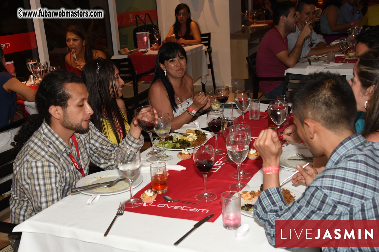 Models, Studios and Webmasters Dinner