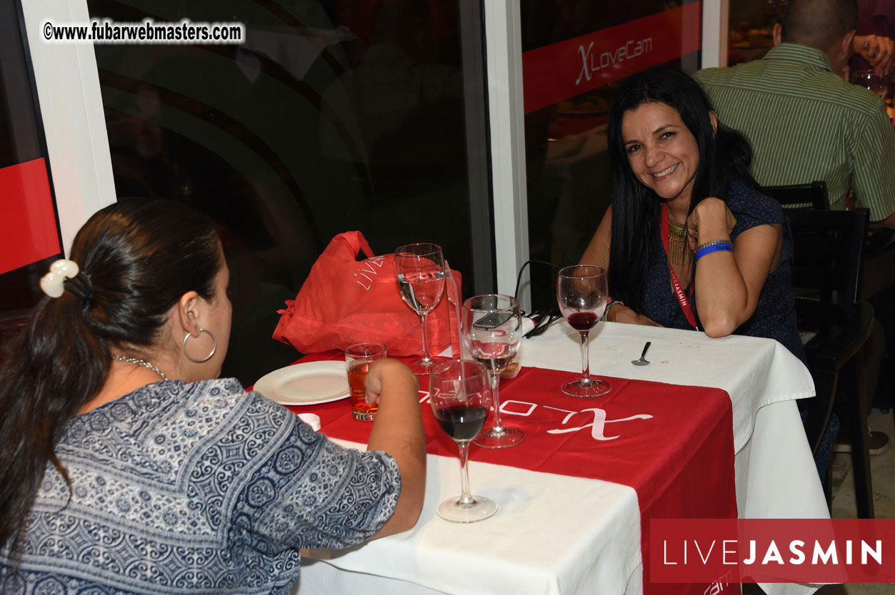 Models, Studios and Webmasters Dinner