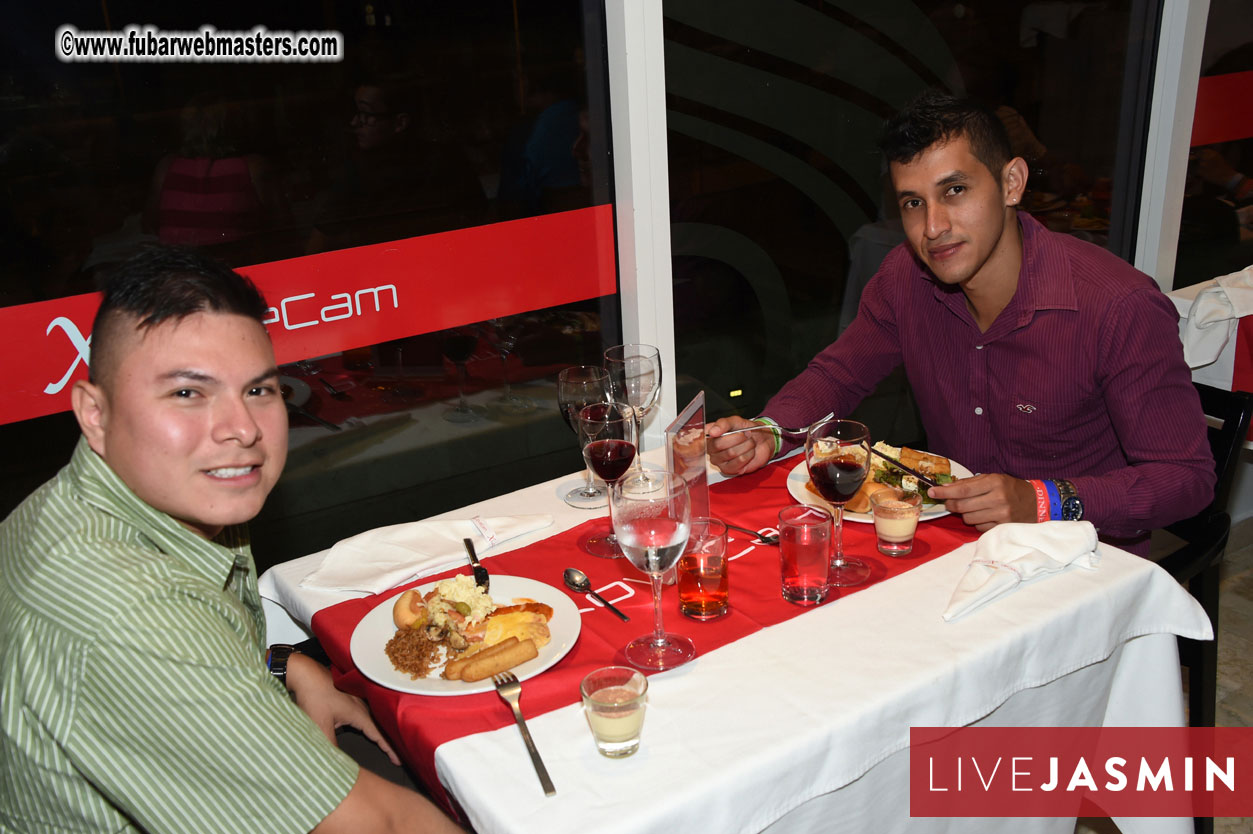 Models, Studios and Webmasters Dinner