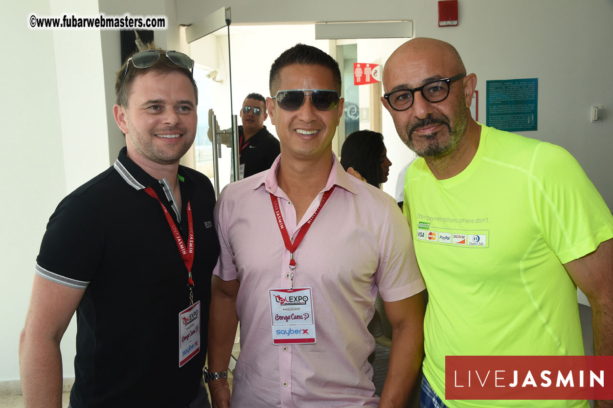 Bar and Poolside Networking