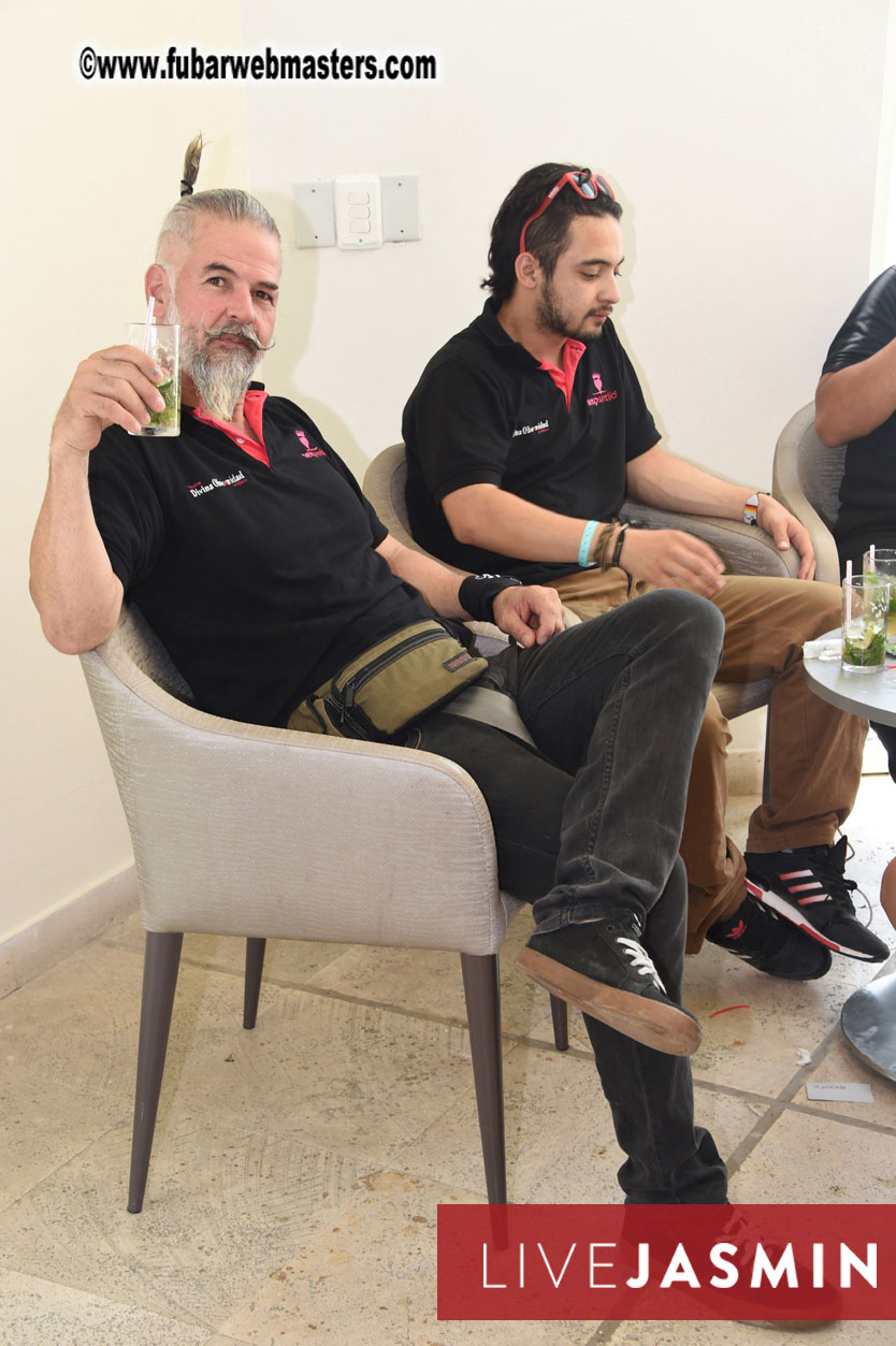 Bar and Poolside Networking