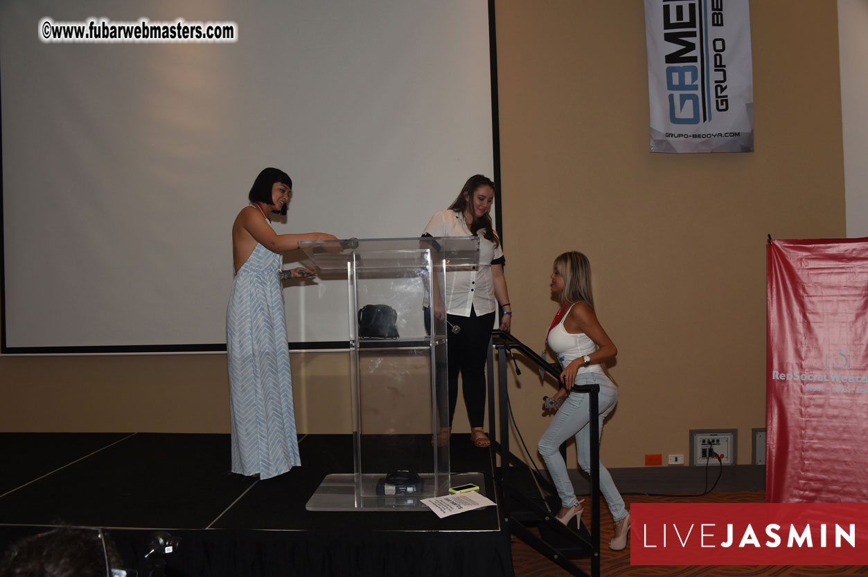 RedSocialWebCam Cash Draw