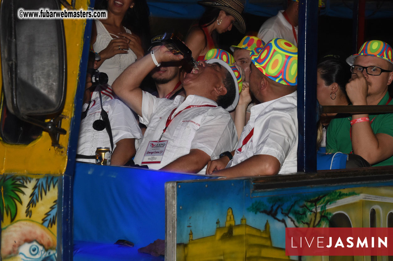 Chiva Party, City Bus Tour