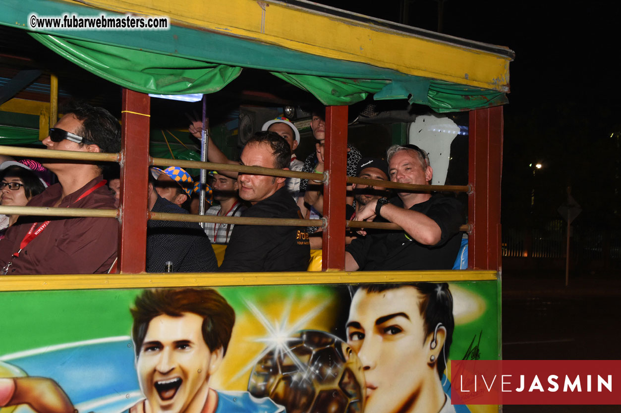 Chiva Party, City Bus Tour