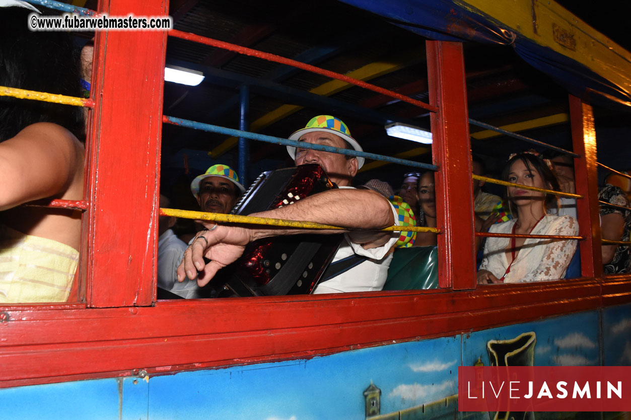 Chiva Party, City Bus Tour